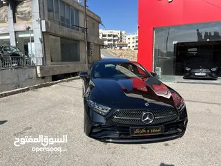  28 مرسيدس CLS350 AMG كت فتحة ميموري اربع كاميرات كراسي مساج 2023 اسود وارد المانيا بحالة الزيرو