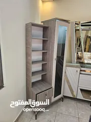  5 غرفة نوم ماستر جديده بتصميم مميز خشب لاتيه تخت جكات مع فضية وبنش إضافي