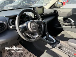  19 تويوتا ياريس كروس ترخيص 2022  محرك 1500 هايبرد  جير أوتوماتيك  172 حصان هاندبريك كهربائي عداد 61000