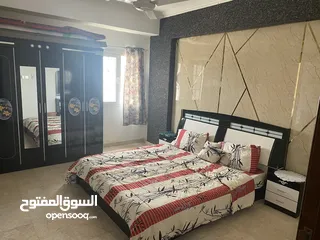  1 شقة مفروشه بسوق الخوضfurnished flat for rent in alkhoud market