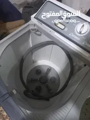  4 غسالة حوضين نوع LG