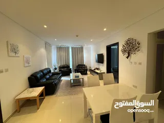  4 2 BR Graceful Furnished Apartment in Al Mouj - for Rent