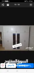  8 خزائن ملابس خشب لامنيت 18م لاتيه او حسب الطلب احجام كبيره درف او سحاب جميع الوان