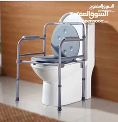  4 ‏ كراسي الحمام لكبار السن Wheelchair commode