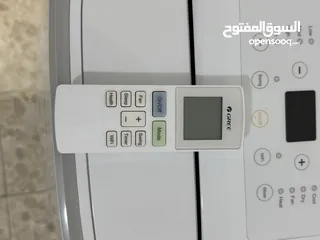  11 جري مكيف متنقل 1 طن مستعمل شبه جديد مع كل توابعه و ريموت تحكم + تحكم عبر الواي فاي