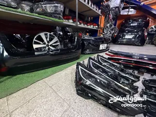  18 جميع قطع تويوتا بريوس  الشكل الجديد حصري 2023-2025 واود اليابان بحالة ممتازه وجديده مستعمل اصلي