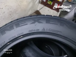  9 القياس 17 55 225 من اعلا المواصفات بالاطارات العالميه نكسين اوروبي بحت دبل قومه دبل ستيل