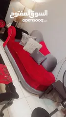  4 طقم ونص كنب تفصيل قماش تركي خشب سويد