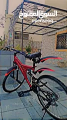 1 بسكليت جنط 26 مع سنوبرصات
