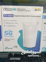  1 Tp-link deco 5g superior mesh up to 3.4 gbps Ax3000 wi-fi 6