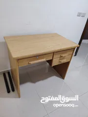  1 مكتب خشب زان