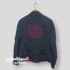  2 harley davidson jacket double face