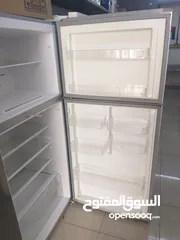  5 ثلاجة نوع سينترون حجم 500لتر لون سلفر بحاله ممتازه جدا