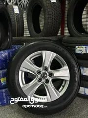  1 /:- جنط تويوتا  /:- اصلي بحالة الوكالة  /:- قياس 17
