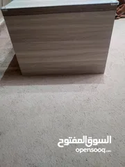  4 طاولة وسط تفصيل مع 3  طربيزات  خشب لاتيه طبقتين ومقشطه بزان