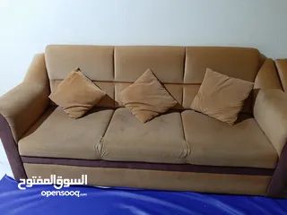  5 5 seater sofa with 2 sofa cover set