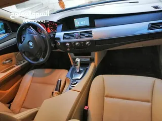  3 سيارة BMW 520 موديل 2008  السيارة بحالة ممتازة فحص 4 جيد  تحتاج الى دهان بسيط و الى كومبريسور مكيف ف