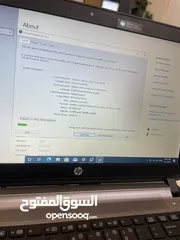  6 لابتوب معدن HP قوي Core i5بحالة لجديد   كامل مكمل وأنيق مع عدة هدايا