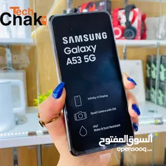  3 اخو الجديد Samsung A53 5G رام 12 و 16 جيجا 128 و 256 بدون كرتونه هدية كفر ولزقة وشاحن الاصلي وتوصيل