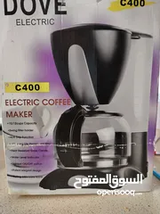  4 ماكينة القهوة الكهربائية Dove Electric C400