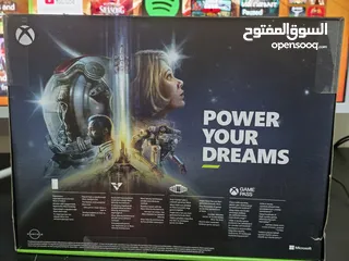  7 Xbox Series X بحالة الكرتونة + إيدتين + ألعاب أصلية + ملحقات شاحن لاسلكي+ نظام تبريد rgb ومداخل usb