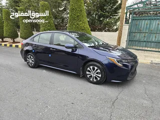  1 تويوتا كورولا 2021 ياباني بطارية ليثيوم قطعت مسافه 30 الف جمرك جديد بسعر مغري جدا