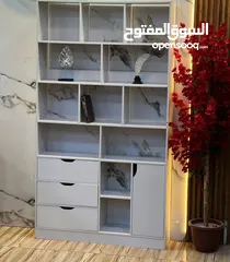  3 مكتبة دراسة خشب