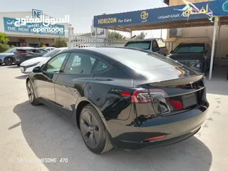  5 تسلا مدل 3 موديل 2023 عداد 14 الف ميل اصلي  فحص 7جيد لا مانع من فحص اوتوسكور من المستورد مباشره