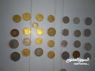  2 عملات معدنيه متنوعه