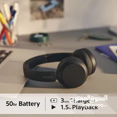  4 سماعات بلوتوث سوني الاصليه بسعر ممتاز Sony WH-CH520 Bluetooth