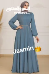  4 فساتين للمناسبات للمحجبات يوجد الوان وعدة مقاسات