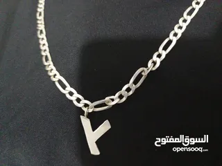  2 سنسال فضه جديد رجالي بسعر مغري