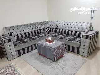  9 ركنة جلوس بحالة جيدة جدا للبيع