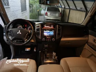  7 باجيرو 2016  GLS اسود 3800cc فل كامل فحص بحالة الوكالة