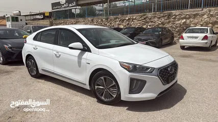  2 هيونداي ايونك هايبرد بلج ان 2020 كرت ابيض فحص كامل حره غير مجمركه