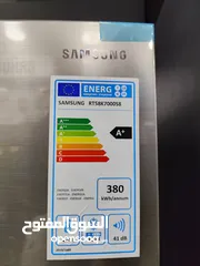  12 عرض نااار على ثلاجه سامسونج 463 لتر سلفر ستاتلس ستيل رقم الموديل RT47