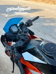  6 دراجه 2018 KTM RC 390 وكاله ممشاا قليل مخزنه الدراجه مطلوب فيهاا 3100 دينار سعر حرق  للجادين بس يتوا