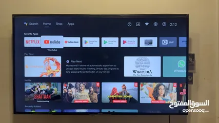  2 Sharp 50 inch Android TV for SALE