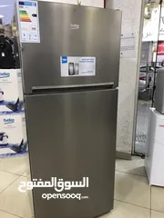  4 ثلاجة بيكو 370 لتر سلفر رقم الموديل RDNE49S مع هديه