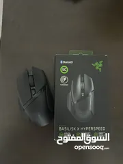  2 ماوس ريزر لاسلكي Basilisk x hyperspeed