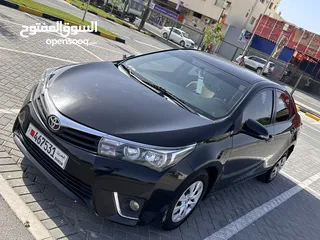  8 Toyota corolla 2014