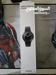  1 ساعة Galaxy watch 4 classic حالة الجديد
