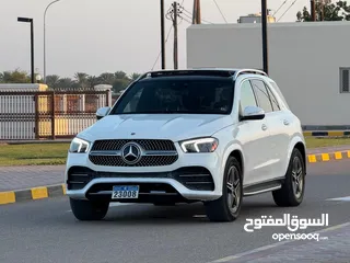  1 مرسيدس GLE350 أبيض موديل 2022