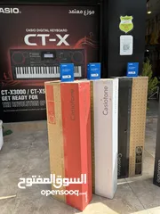  2 ‏CASIO CT-S1 جديد بالكرتونه بيانو من موزع كاسيو جواهر موسيقى