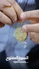  3 تمر محشي طحنيه ومغطس بالسمسم