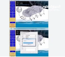  2 يتوفر لدينا  وصلة Techstream_wifi_USB تقوم بأعطاء تقارير مفصلة عن الاعطال