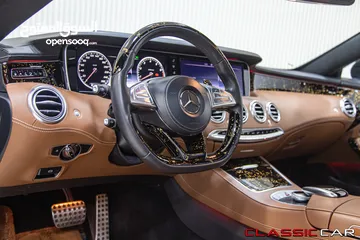  22 Mercedes S500 Coupe 2016 S65 body kit   السيارة مميزة جدا