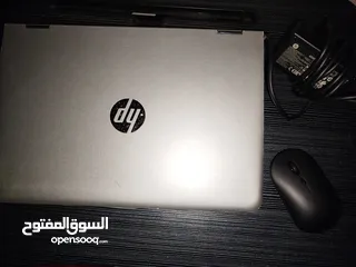  9 لابتوب hp لمس بتحول لتابلت بحالة ممتازة بسعر مغري جدا