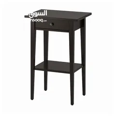  2 طاولة ايكيا اسود
