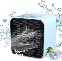  3 مكيف مائي متنقل مع سهار 3 في 1 متنقل للغرفة والمكتب مزود بمروحة داخلية للتبريد الفوري وخزان للماء